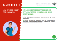 "МИФЫ О ЕГЭ"